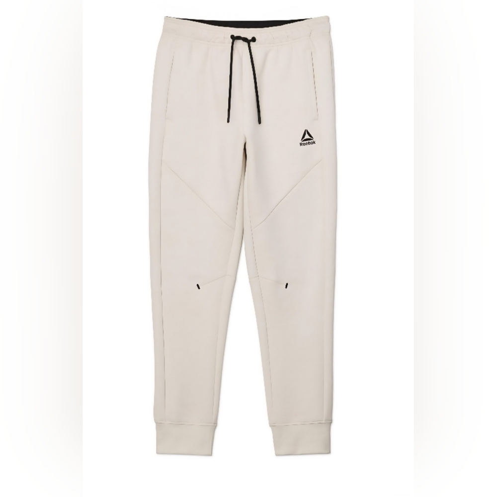 Reebok Men's Cream Jogger Pants